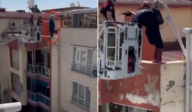 Son anda kurtarıldı: Kadın intihar girişiminde bulundu!