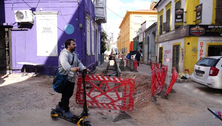 Alsancak’ta Altyapı Çilesi Esnafı Vuruyor!