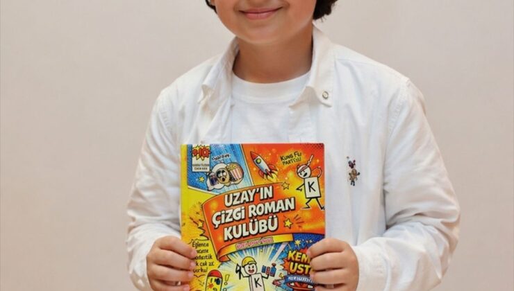 9 Yaşındaki Uzay Kaan’dan Kendi Kitabı!