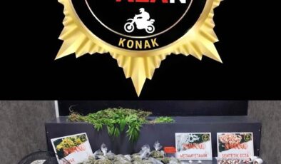 İzmir’de Uyuşturucu İmalathanesine Baskın!