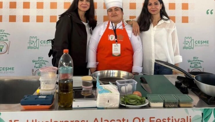 İzmir Çeşme’de Ot Festivali Coşkusu: Alaçatı’da Genç Şeflerden Büyük Başarı