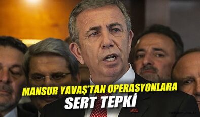 Yavaş’tan CHP’li Belediyelere Sert Eleştiri